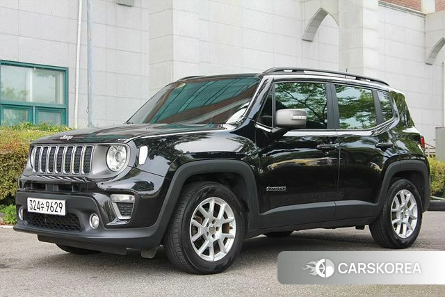 Jeep Renegade 2019 Черный из Кореи