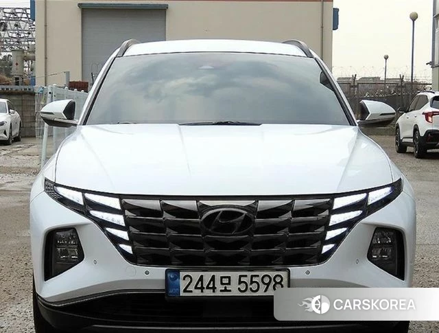 Hyundai Tucson (NX4) 2021 Белый из Кореи