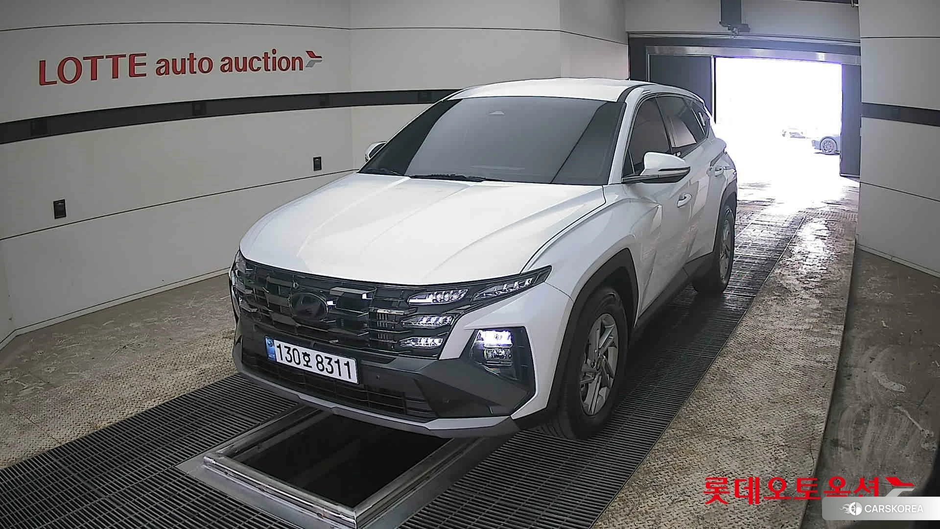 Hyundai Tucson 2024 Белый из Кореи