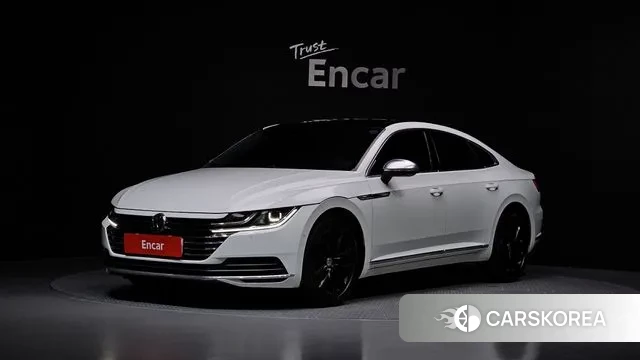 Volkswagen Arteon 2019 Белый из Кореи