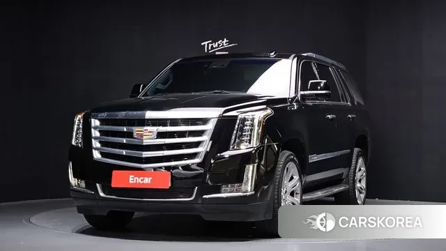 Cadillac Escalade 2018 Черный из Кореи