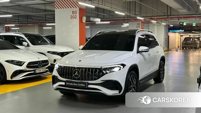 Mercedes-Benz EQB X243 2023 Белый из Кореи