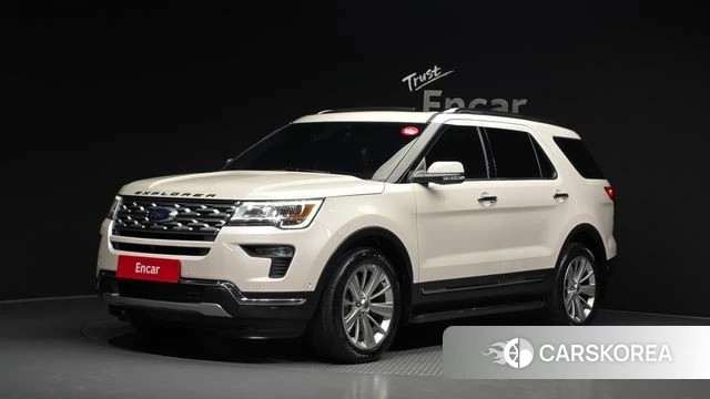 Ford Explorer 2018 Белый из Кореи