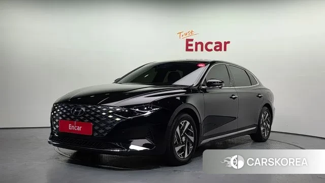 Hyundai The New Grandeur IG Hybrid 2021 Черный из Кореи