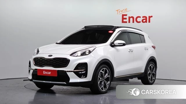 Kia Sportage The Bold 2018 Белый из Кореи
