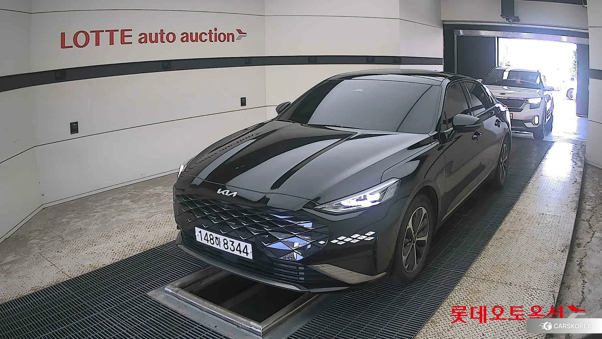 Kia K8 Hybrid 2022 Aurora Black Pearl из Кореи