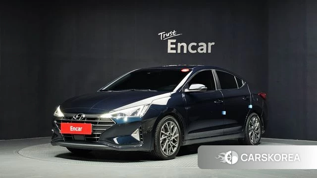 Hyundai The New Avante AD 2019 Синий из Кореи
