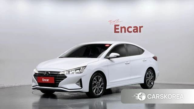Hyundai The New Avante AD 2018 Белый из Кореи