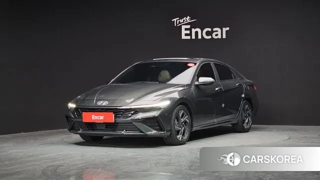 Hyundai The New Avante (CN7) 2023 Серый из Кореи