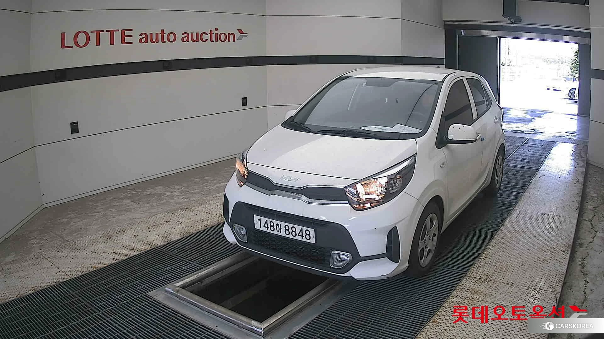 Kia Morning 2022 Clear White из Кореи