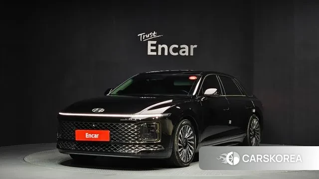 Hyundai Grandeur (GN7) 2023 Черный из Кореи