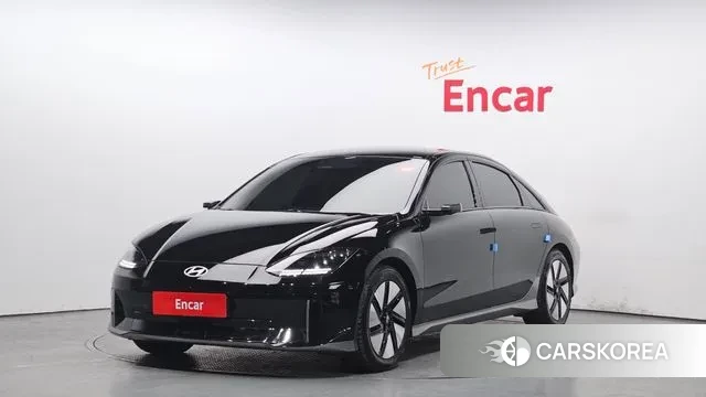 Hyundai Ionic 6 2023 Черный из Кореи