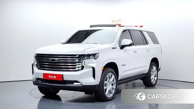 Chevrolet (GM Daewoo) Tahoe 2022 Белый из Кореи