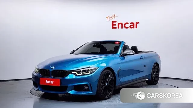 BMW 4 Series (F32) 2018 Небесно-голубой из Кореи