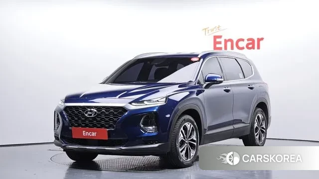 Hyundai Santa Fe TM 2019 Синий из Кореи