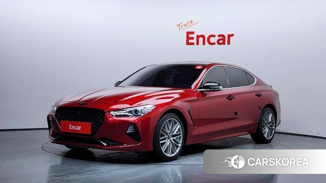 Genesis G70 2019 Красный из Кореи