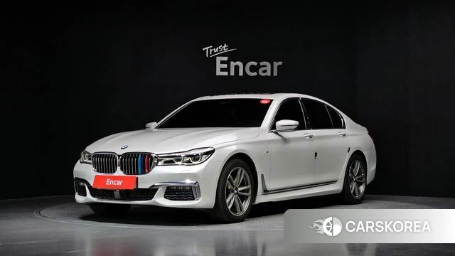 BMW 7 Series (G11) 2018 Белый из Кореи