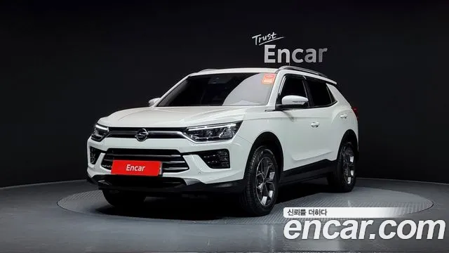 Ssangyong Beautiful Korando 2020 Белый из Кореи