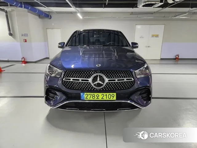 Mercedes-Benz GLE-Class W167 2024 Синий из Кореи