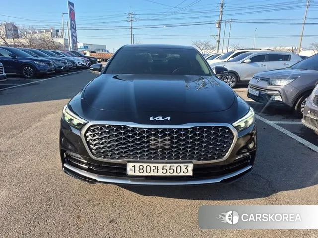 Kia The New K9 2nd generation 2021 Черный из Кореи