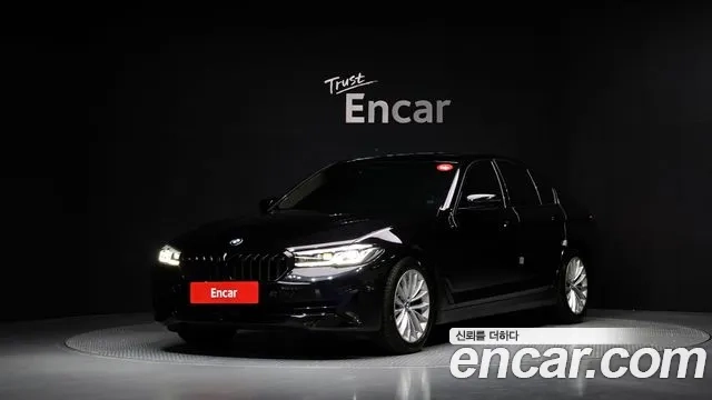 BMW 5 Series (G30) 2020 Черный из Кореи