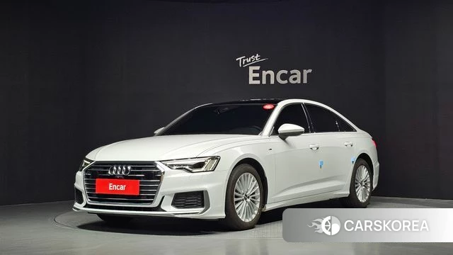 Audi A6 (C8) 2021 Белый из Кореи