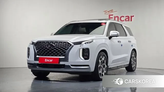Hyundai Palisade 2021 Белый из Кореи