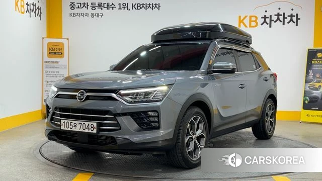 Ssangyong Beautiful Korando 2019 Серый из Кореи