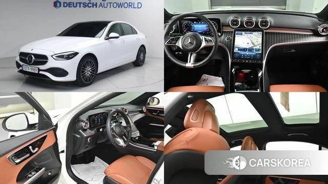 Mercedes-Benz C-Class W206 2022 Белый из Кореи