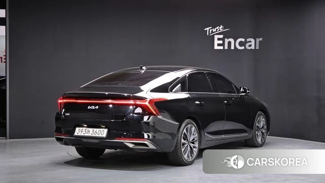 Kia K8 2021 Черный из Кореи