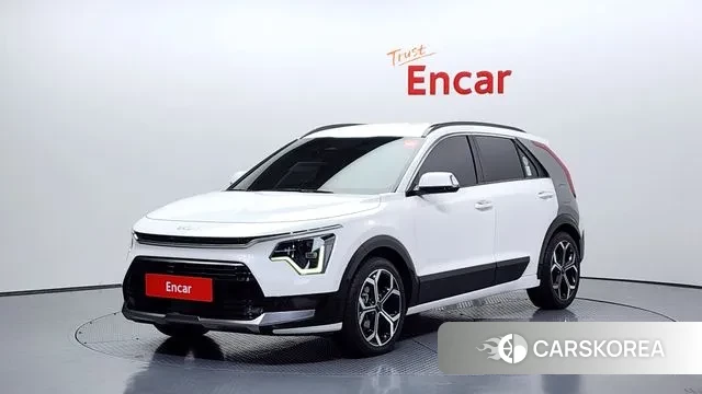 Kia Di Ol Nu Niro 2022 Белый из Кореи