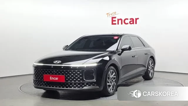 Hyundai Grandeur Hybrid (GN7) 2024 Черный из Кореи