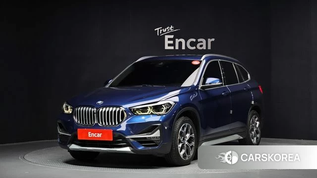 BMW X1 (F48) 2022 Синий из Кореи
