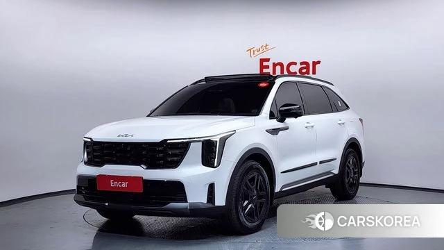 Kia The New Sorento 4th Generation 2024 Белый из Кореи