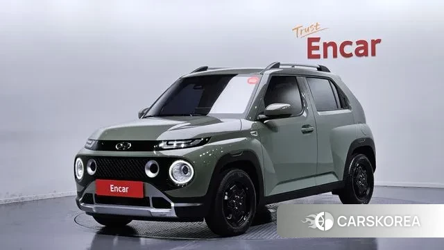 Hyundai Casper 2023 Темно-зеленый из Кореи