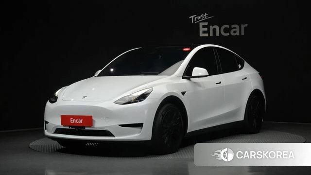 Tesla Model Y 2024 Белый из Кореи