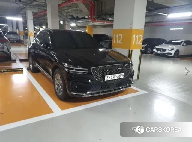 Genesis GV70 2021 Черный из Кореи