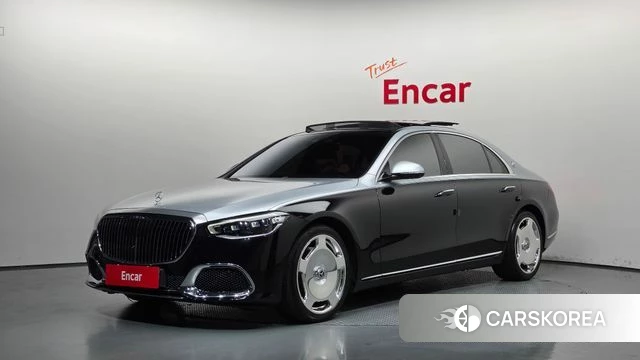 Mercedes-Benz S-Class W223 2021 Черный двухцветный из Кореи