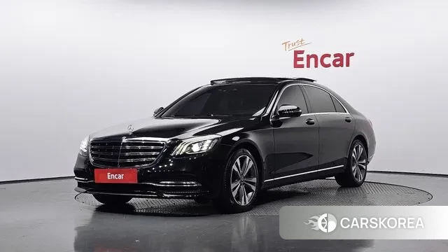 Mercedes-Benz S-Class W222 2018 Черный из Кореи