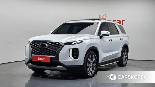 Hyundai Palisade 2022 Белый из Кореи