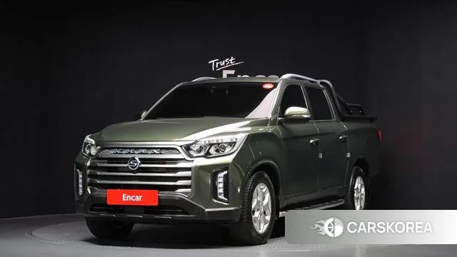 Ssangyong The New Rexton Sports Cannes 2022 Светло-зеленый из Кореи