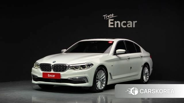 BMW 5 Series (G30) 2018 Белый из Кореи