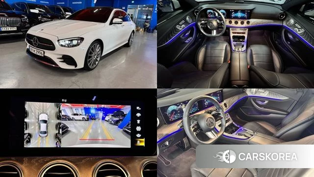 Mercedes-Benz E-Class W213 2022 Белый из Кореи