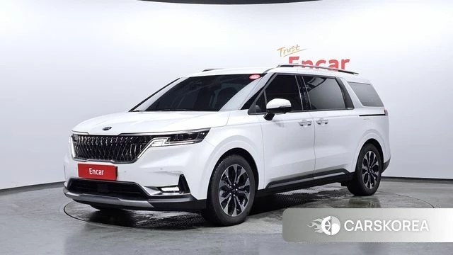 Kia Carnival 4th generation 2021 Белый из Кореи