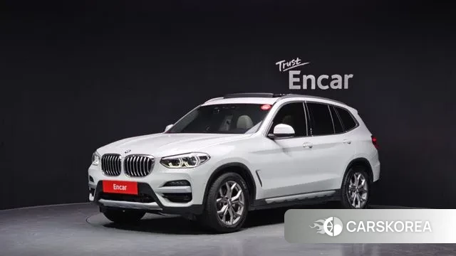 BMW X3 (G01) 2020 Белый из Кореи