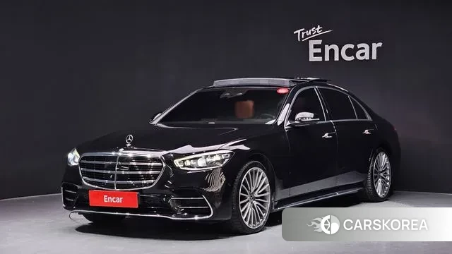 Mercedes-Benz S-Class W223 2023 Черный из Кореи