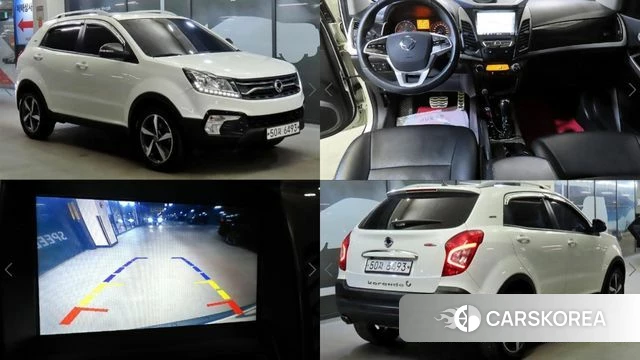 Ssangyong New Style Korando C 2018 Белый из Кореи