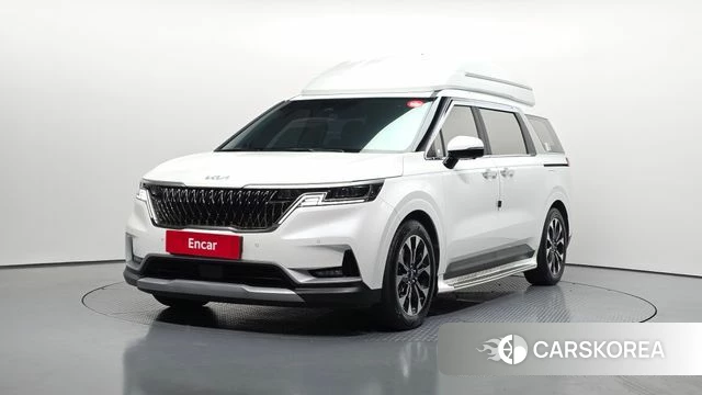Kia Carnival 4th generation 2023 Белый из Кореи