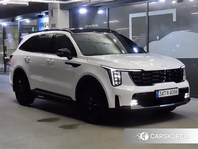 Kia The New Sorento 4th Generation 2024 Белый из Кореи