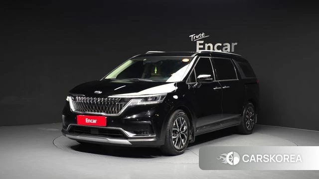 Kia Carnival 4th generation 2021 Черный из Кореи
